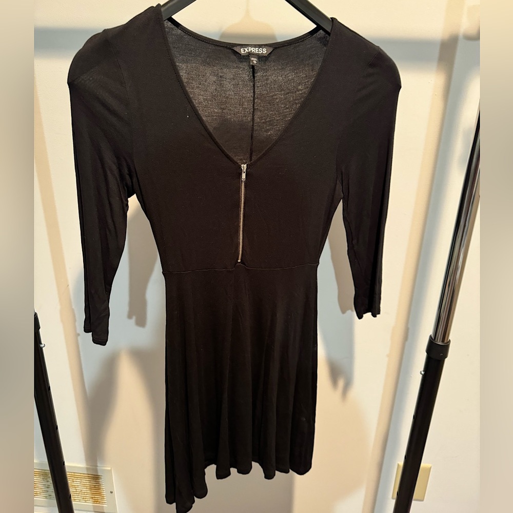 Express XSmall Black Dress